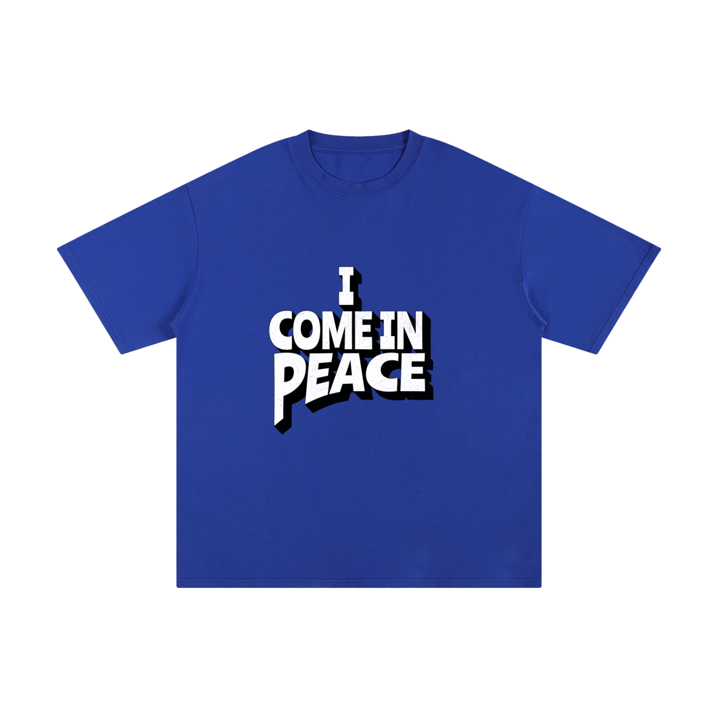 Couples Tee “I COME IN PEACE”