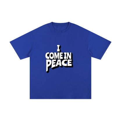 Couples Tee “I COME IN PEACE”