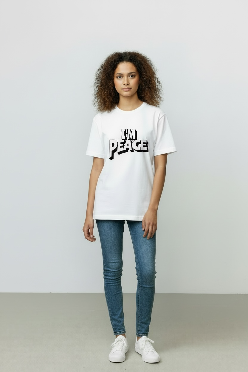 Couples Tee “I’M PEACE”