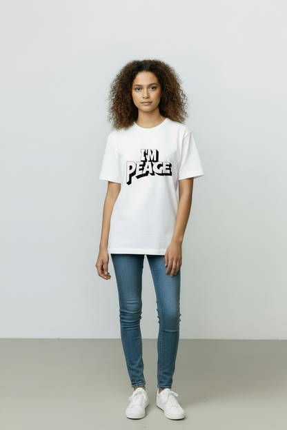 Couples Tee “I’M PEACE”
