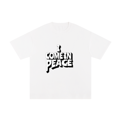 Couples Tee “I COME IN PEACE”