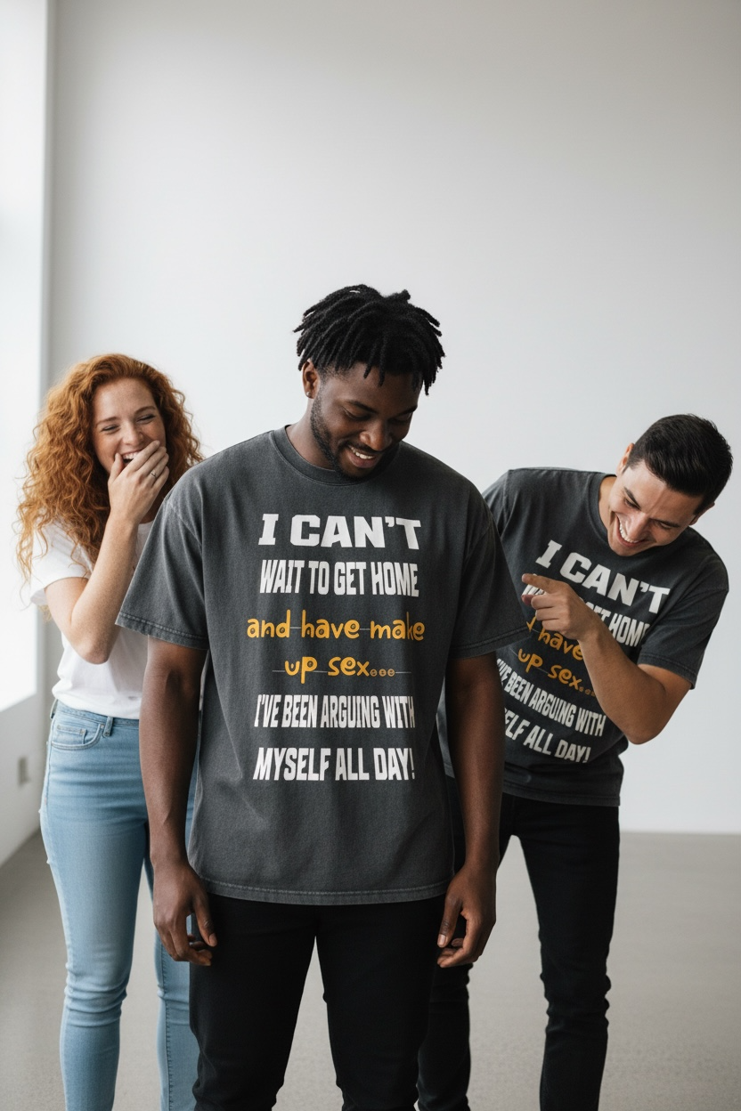 Funny Tee "I CAN'T WAIT TO GET HOME…"